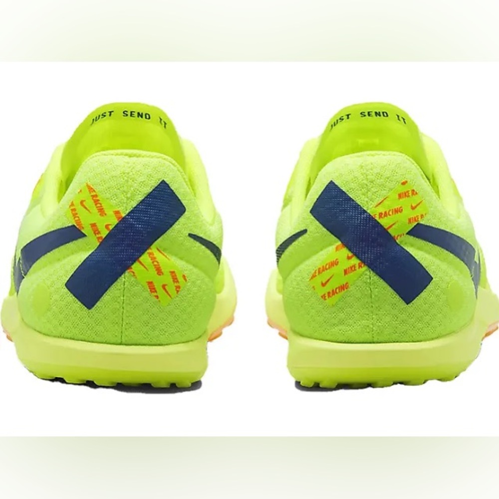 NWOB Nike Zoom Rival XC 6 Cross Country Sz 10 VOLT/CONCORD/TOTAL ORANGE - Picture 7 of 9